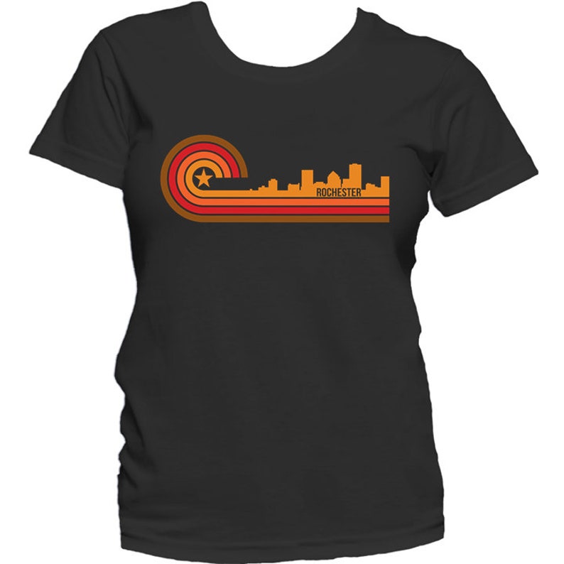 Women's Rochester Shirt Retro Style Rochester New York Etsy