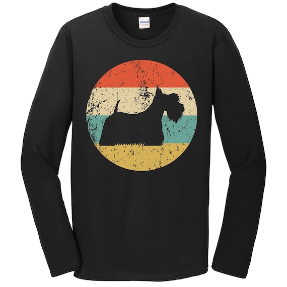 Scottish Terrier Shirt - Vintage Retro Scottie Dog T-Shirt Scottish Terrier Shirt - Vintage Retro Scottie Dog T-Shirt