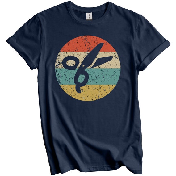 Barber Hairdresser Shirt - Vintage Retro Scissors Shirt Barber Hairdresser Shirt - Vintage Retro Scissors Shirt