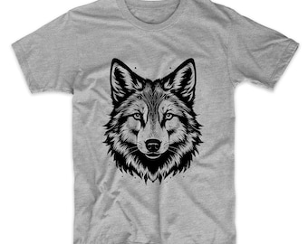 Camisetas de lobos hombre