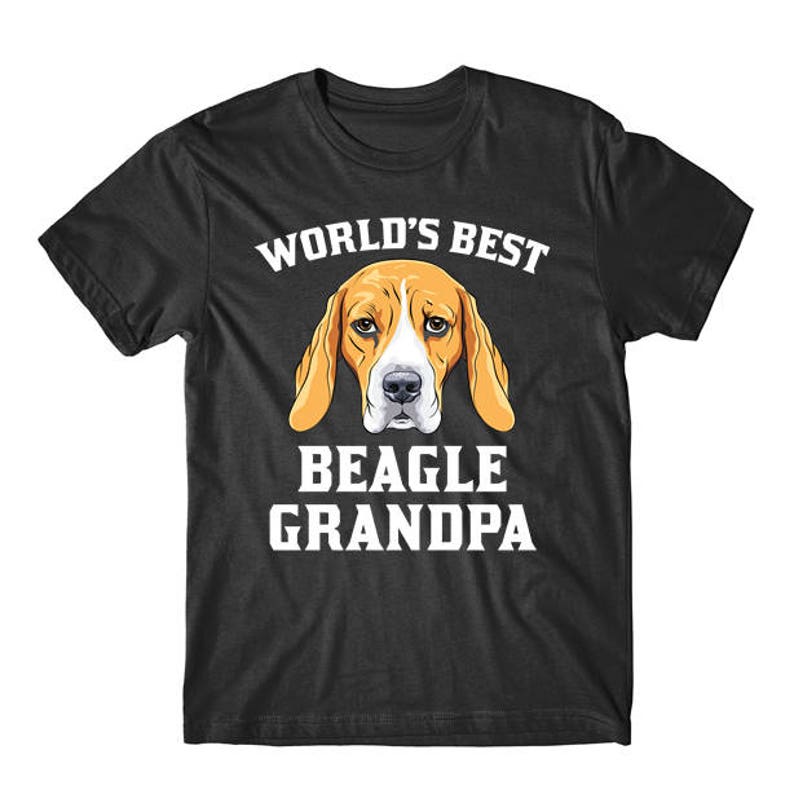 Download World's Best Beagle Grandpa Dog Graphic T-Shirt by Really ...