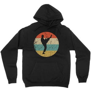 Karate Hoodie - Retro Martial Arts Hooded Sweatshirt - Karate Icon Hoodie
