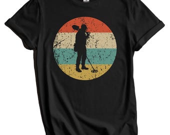 Metal Detecting Shirt - Vintage Retro Coinshooter T-Shirt - Metal Detectorist Gift - Treasure Hunting Icon Shirt