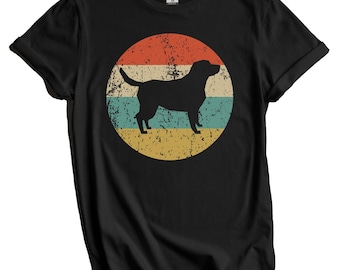 Labrador Retriever Shirt - Vintage Retro Lab T-Shirt - Labrador Retriever Owner Gift - Vintage Style Labrador Retriever Gift