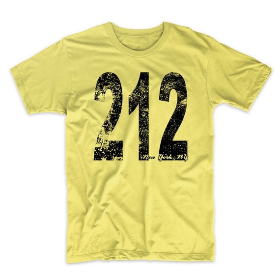 Retro New York Shirt - Area Code 212 New York City T-shirt