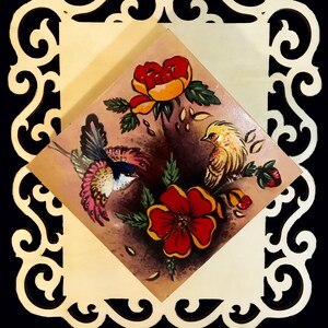Miniature Birds (Persian Miniature - Original)