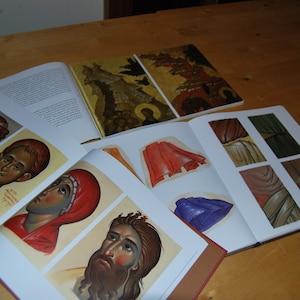 All our five icon books: 3 manuals Landscapes, Draperies, Human Body Miracle-Working Icons Icons, Truth and Fables image 3