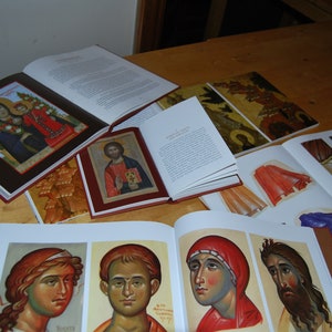 All our five icon books: 3 manuals Landscapes, Draperies, Human Body Miracle-Working Icons Icons, Truth and Fables image 2