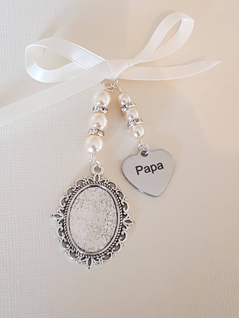 Wedding Bouquet Charm Bridal Photo Frame Image 0