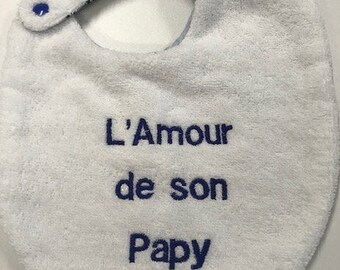 Bavaglino personalizzato per neonato