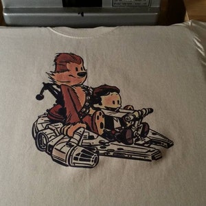 Calvin and Hobbs / Star Wars mashup