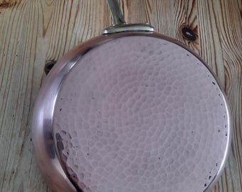 Havard of Villedieu large French copper frying pan 27cm