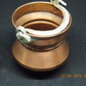 chaudron en cuivre vintage, Très petit chaudron, brûleur d&#39;encens chaudron, chaudron de sorcières, décor d&#39;autel Wiccan, kit d&#39;autel païen, outils d&#39;autel