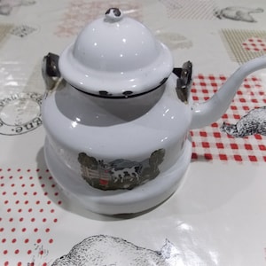 French enamel Kettle