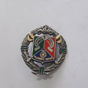 Atlas military badge medal