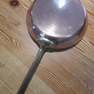 Dehillerin copper frying pan