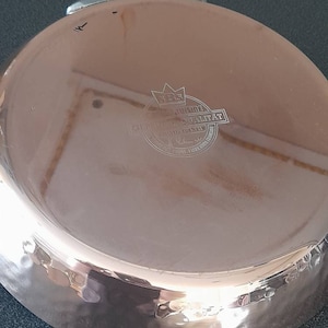 High quality copper frying pan