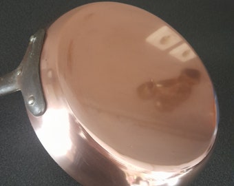 Copper frying pan 11 inches made from 2mm copper