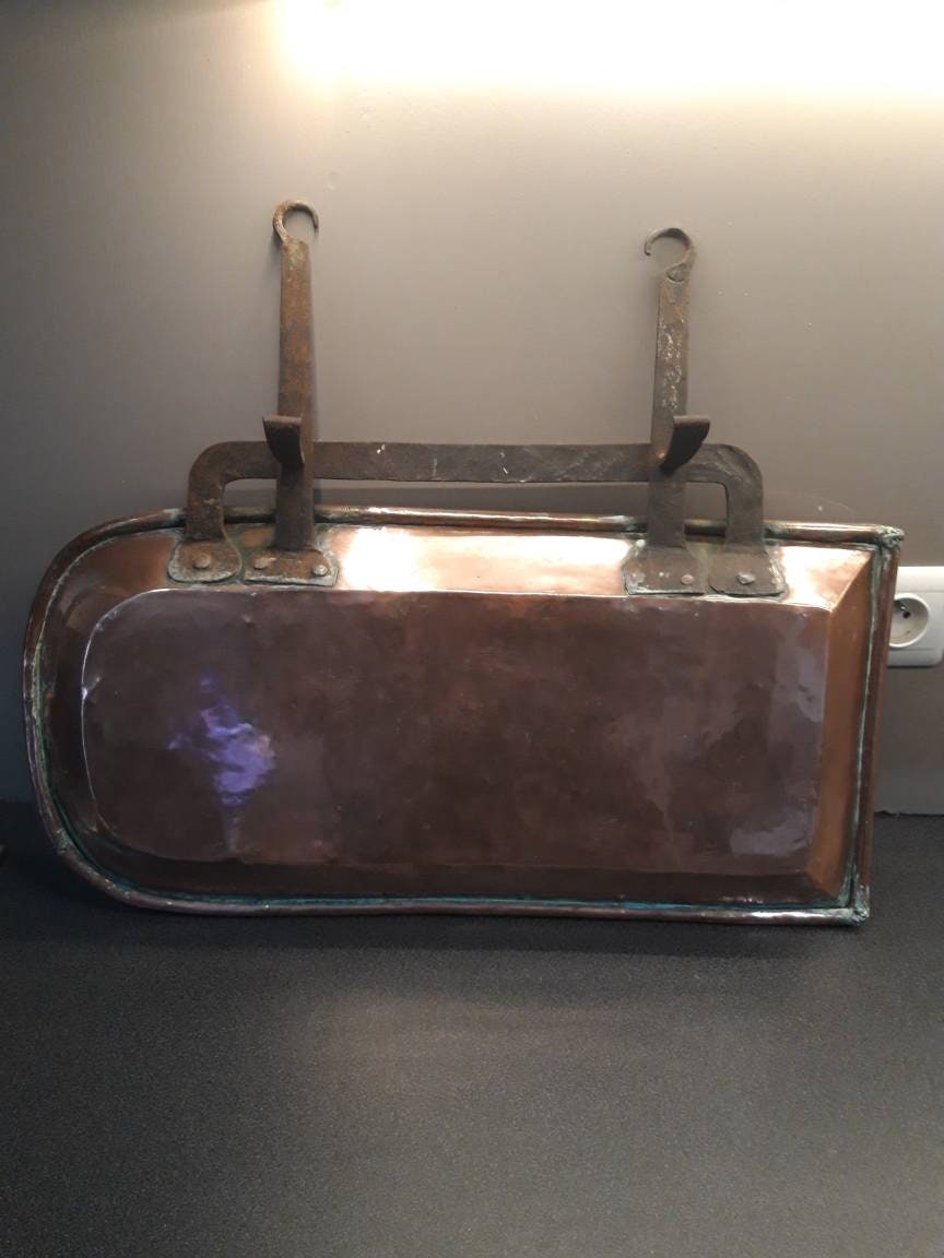 Antique French Copper Roasting Pan craibas.al.gov.br