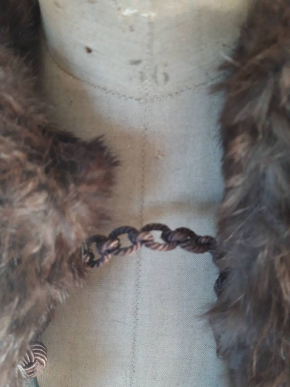 Vintage French Mink shoulder wrap / stole / scarf… - image 4