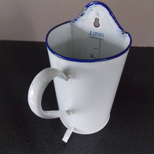 French enamel reservoir for Olive oil