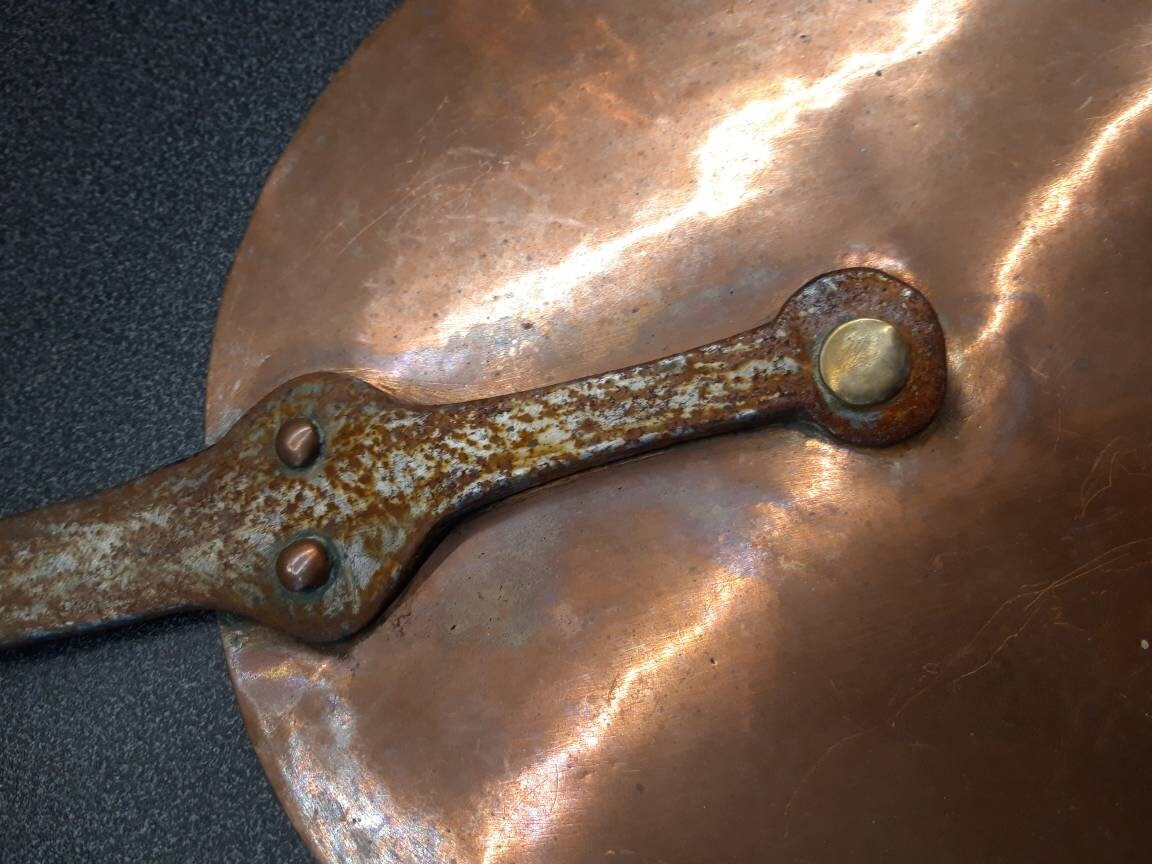 Couvercle de Casserole en Cuivre Français 23cm