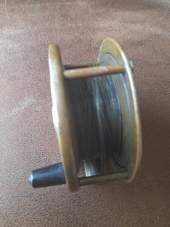 PÊCHE ANCIEN PETIT moulinet Ferax St Etienne marque déposée bobine 5 cm
