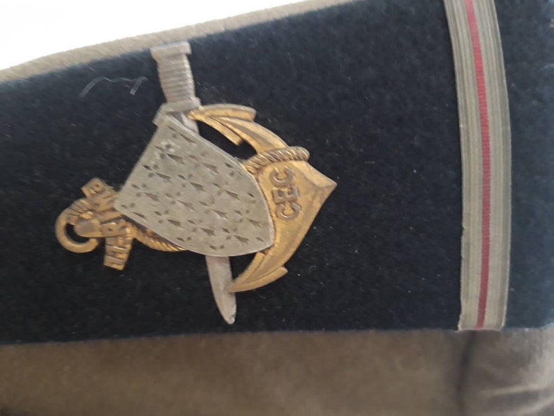 Vintage French Military Uniform Jacket Etsy