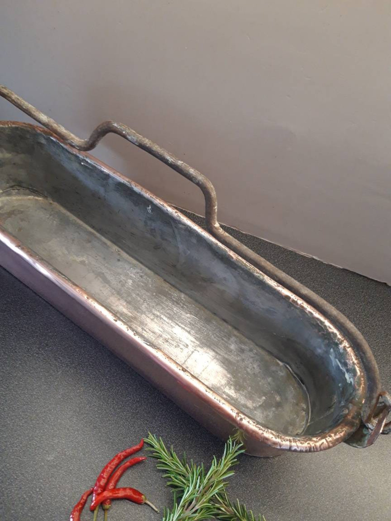 Using A Fish Kettle Antique French Copper Fish Poacher Salmon Kettle - Etsy