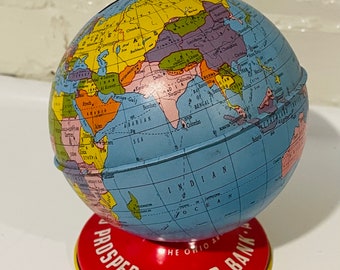 Vintage Globe Bank