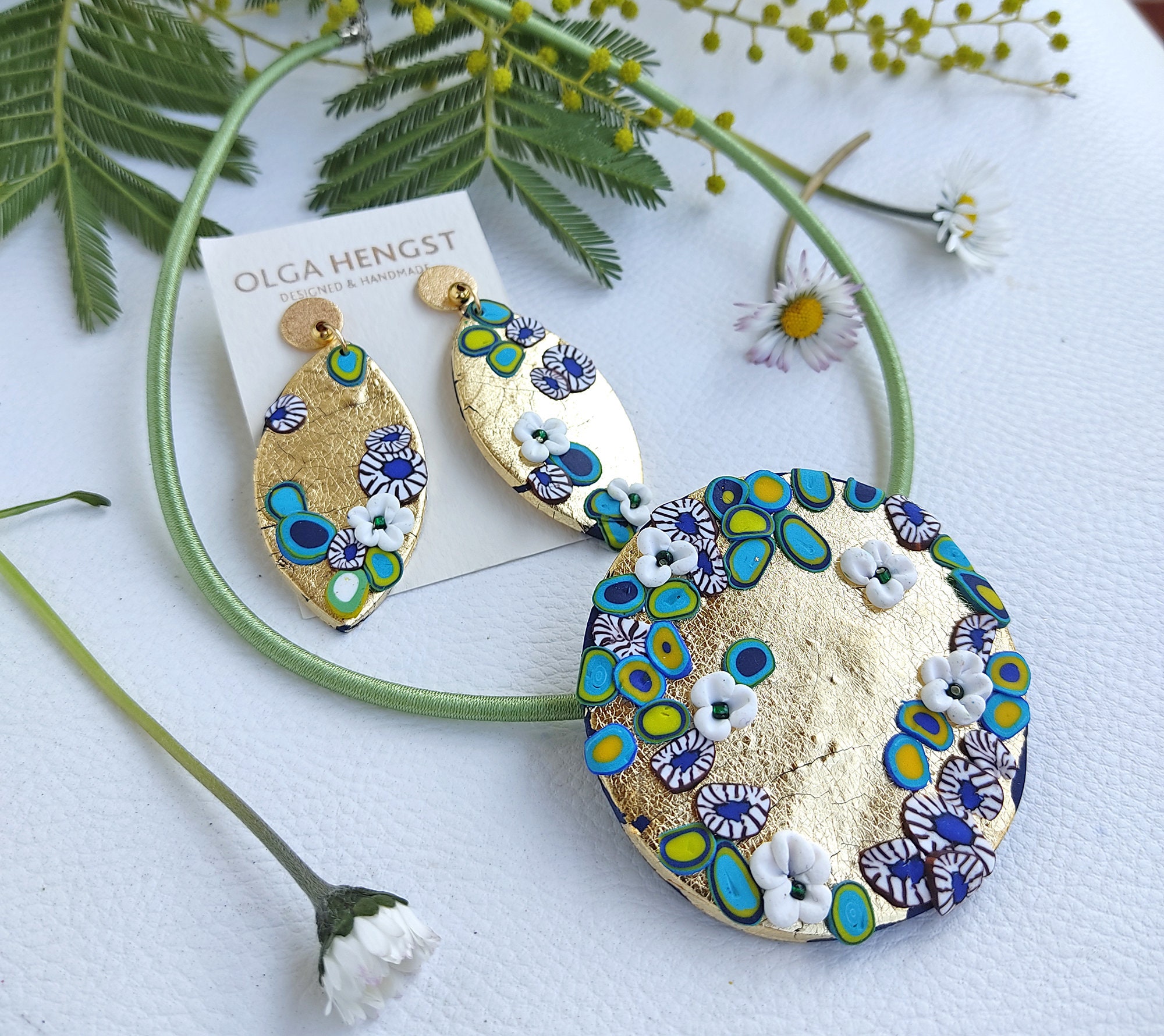 Polymer clay jewelry for sale discount