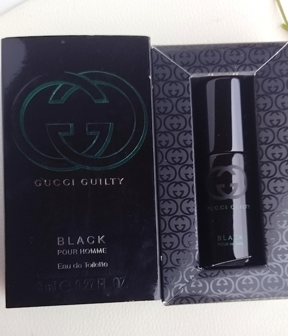 Gucci Guilty Black Pour Home Men's Perfume Collectible Miniature 8