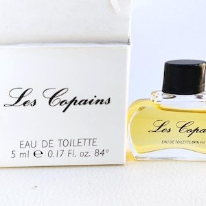 Les Copains di Les Copains Eau de Toilette Edt 5ml Miniature Splash Non Spray Perfume Women Rare Vintage 1988 idea for a small gift