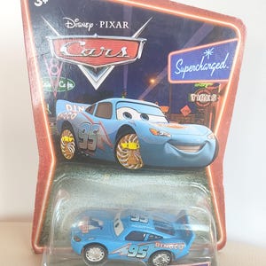Disney Pixar Cars 2005 Supercharged Bling Bling McQueen L6285 Prima uscita – Giocattoli rari d'epoca fuori produzione