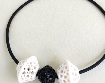 Polymer Clay Necklace wearable art Teacher Appreciation Gift Ideas