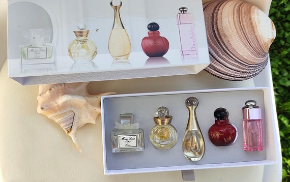 Dior Coffret Mini Parfums Voyage, 5 X 5 Ml EDT, J'adore, Miss Dior