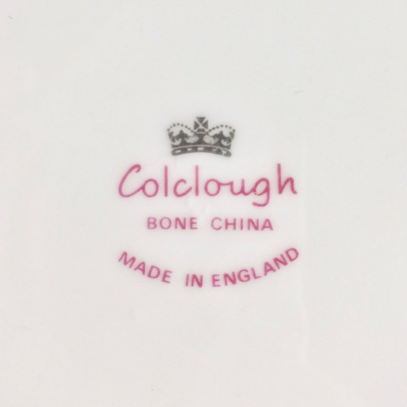 Vintage Wayside 1960s bone china side plate