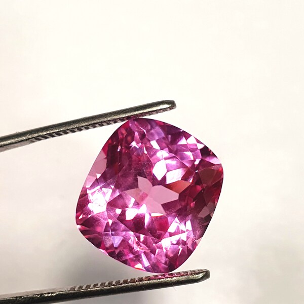 21.00 Cts Soft Pink Afghanistan Kunzite Cushion Cut Certified Treated Loose Gemstone Use For Ring And Pendent RZ539