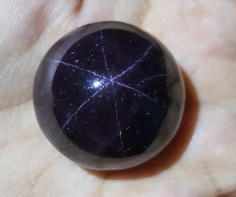 237 Ct Natural Untreated Super 6 Ray Star Garnet Huge Cabochon Shape Loose Gemstone Natural Garnet Pendant Size Chrisrmas Sale SW 114