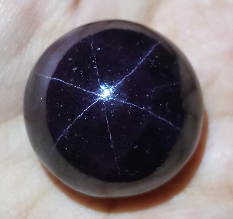 237 Ct Natural Untreated Super 6 Ray Star Garnet Huge Cabochon Shape Loose Gemstone Natural Garnet Pendant Size Chrisrmas Sale SW 114