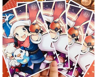 Leyendas de Pokémon Arceus - Lámina artística 5x7