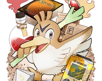 Pintura de retrato de Digimon peludo de Animal Crossing, juego de cartas coleccionables de Pokémon (hecha a pedido)