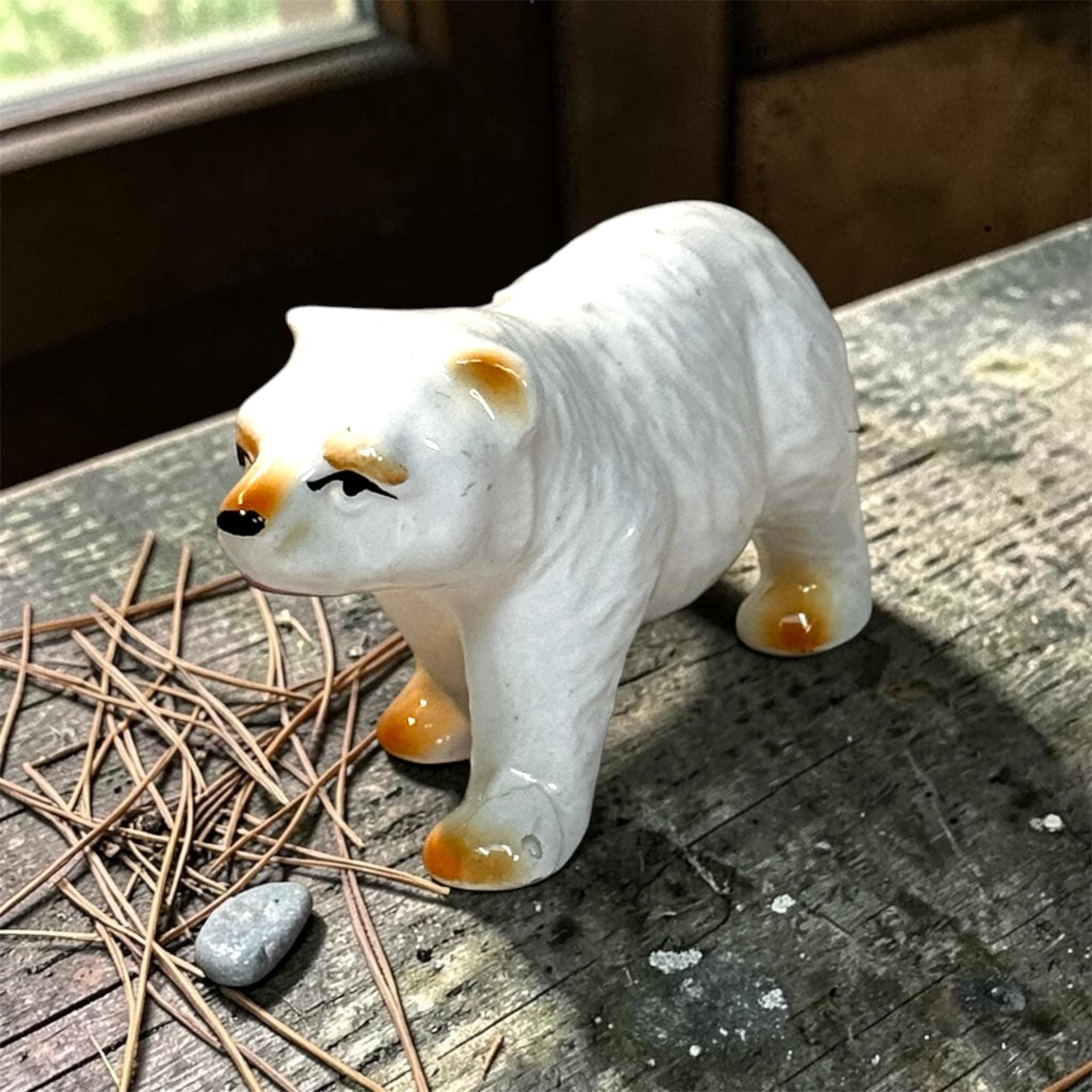 Ceramic Polar Bear Made in Japan - Etsy