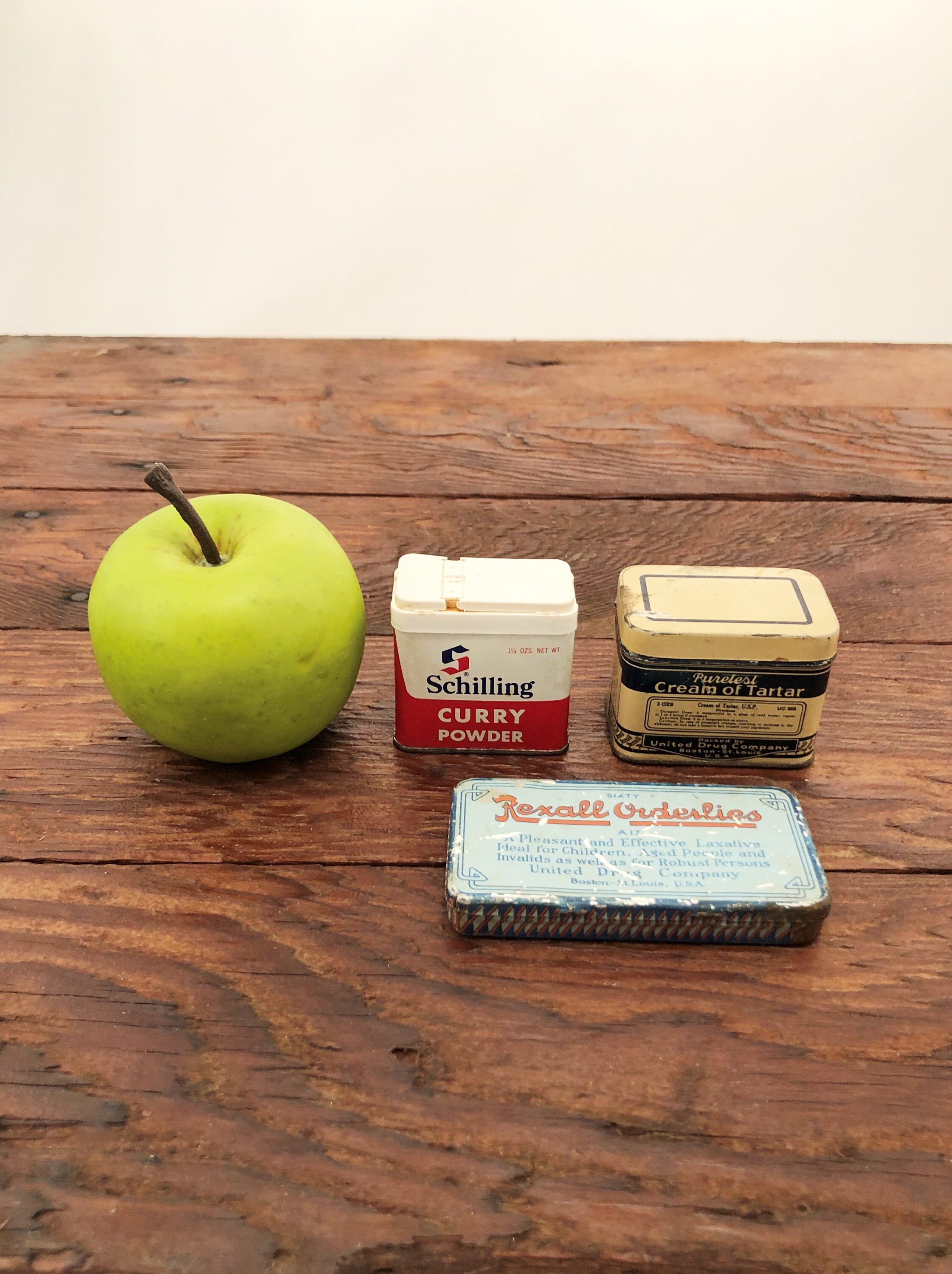 Vintage Rexall Orderlies Laxative Tin Etsy