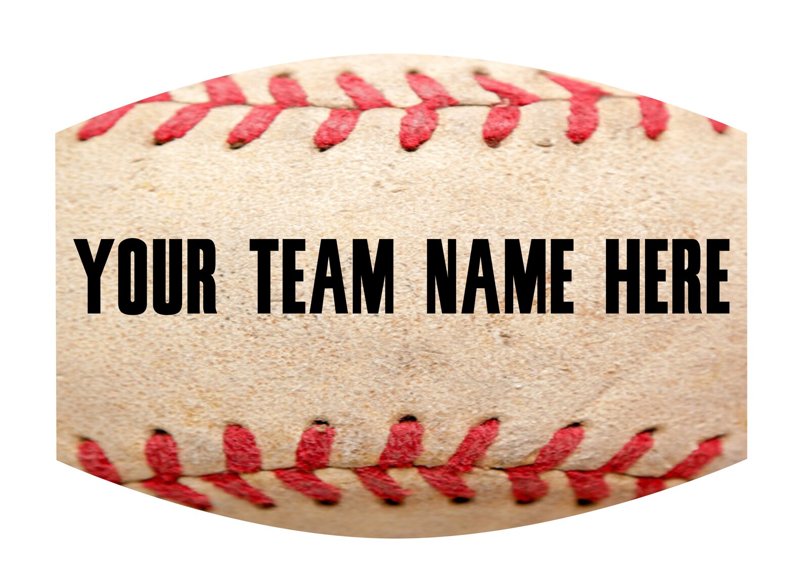 Baseball Custom adult face mask personalized Baseball face Etsy