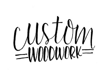 Design your own wood work!