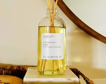 Luxury Clean Reed Diffuser- Home Décor- Housewarming Gift- Home Fragrance