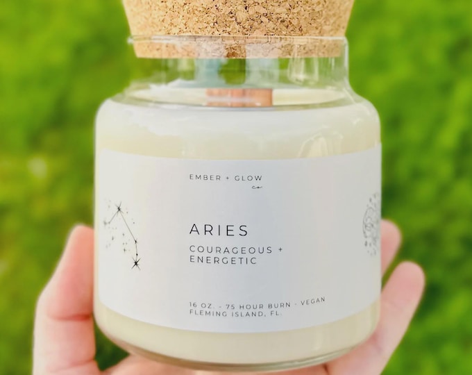 Zodiac Sign Candles - Essential & Fragrance Oils - Zodiac Signs