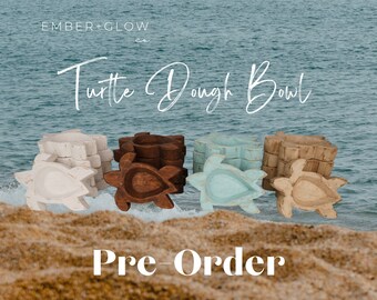 PRE - ORDER Turtle Dough Bowl Candles