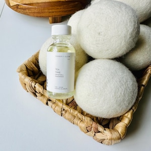 Luxury Scented Wool Dryer Ball Kit - Essential & Fragrance Oils